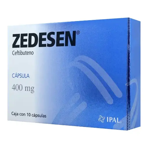 ZEDESEN 400MG CAPSULAS CON 10