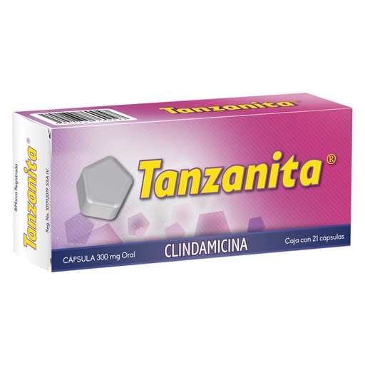TANZANITA 300MG CAPSULAS CON 21