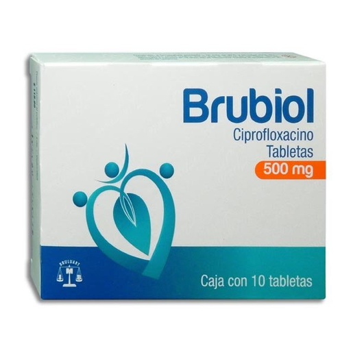 BRUBIOL 500MG TABLETAS C/10 (GI)