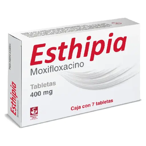 ESTHIPIA 400MG TABLETAS CON 7