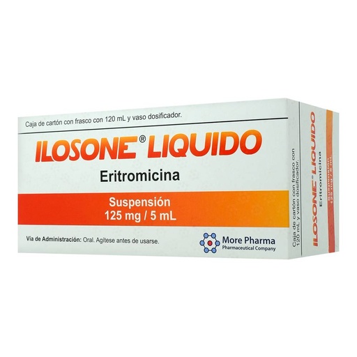 ILOSONE 125MG SUSPENSION 120ML