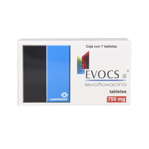 EVOCS III 750MG TABLETAS CON 7