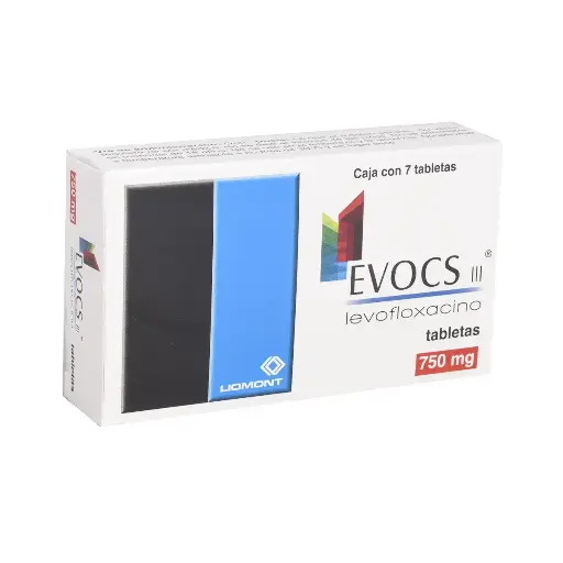 EVOCS III 750MG TABLETAS CON 7