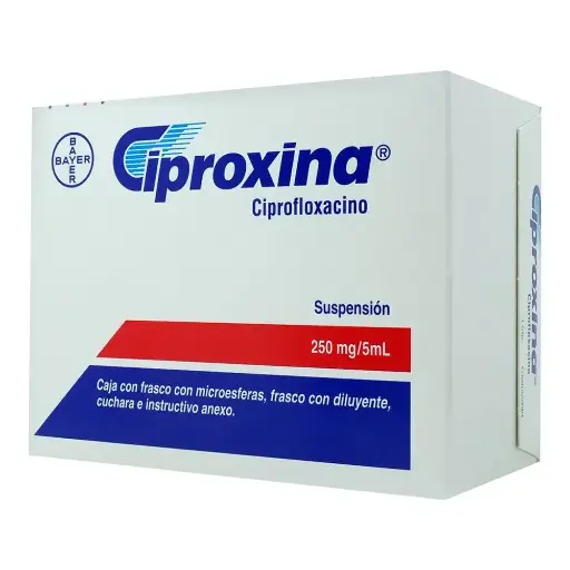 CIPROXINA 250MG SUSPENSION 100ML