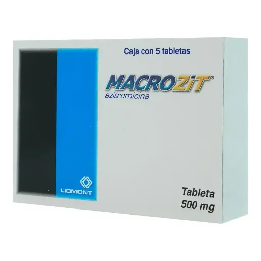 MACROZIT 500MG TABLETAS CON 5