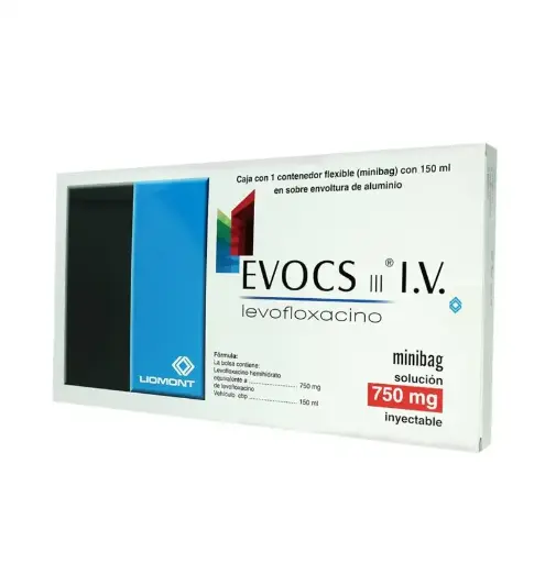 EVOCS III IV 750MG/150ML SOLUCION INYECTABLE CON 1