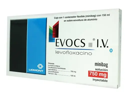 EVOCS III IV 750MG/150ML SOLUCION INYECTABLE CON 1