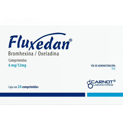 FLUXEDAN 6/12MG COMPRIMIDOS CON 24