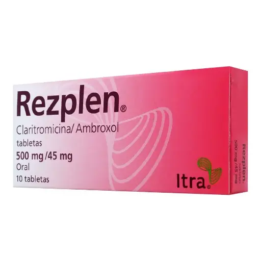 REZPLEN 500/45 MG TABLETAS CON 10
