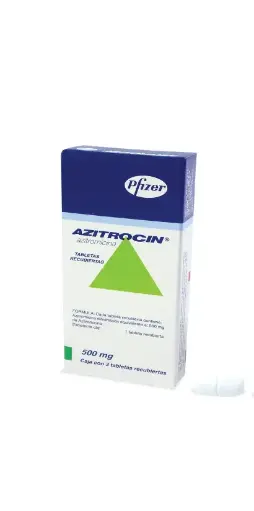 AZITROCIN 500MG TABLETAS CON 3