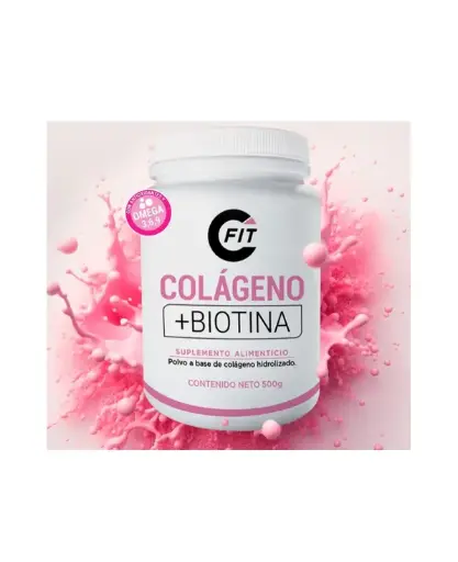 CFIT COLAGENO+BIOTINA 500G