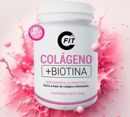 CFIT COLAGENO+BIOTINA 500G