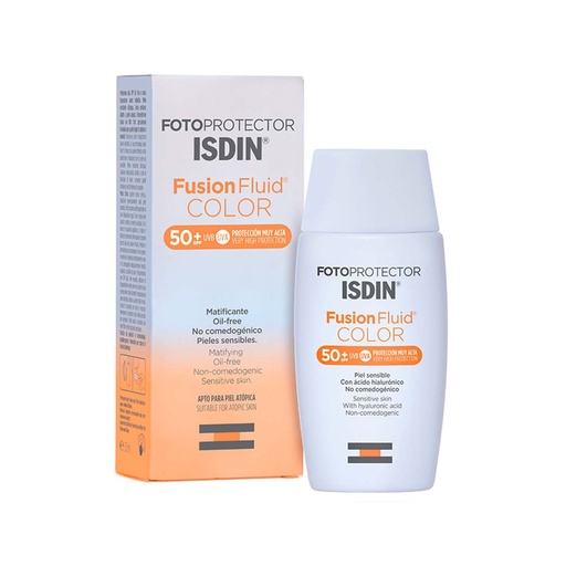 ISDIN FOTOPROTECTOR CREMA FUSION FLUID COLOR 50ML