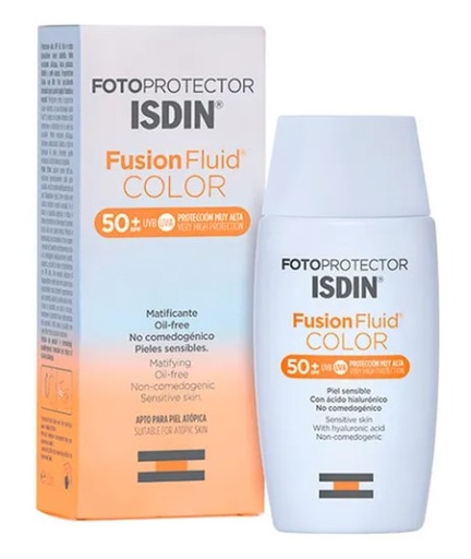 ISDIN FOTOPROTECTOR CREMA FUSION FLUID COLOR 50ML
