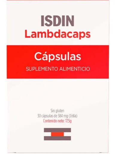 ISDIN LAMBDACAPS CAPSULAS C/30 