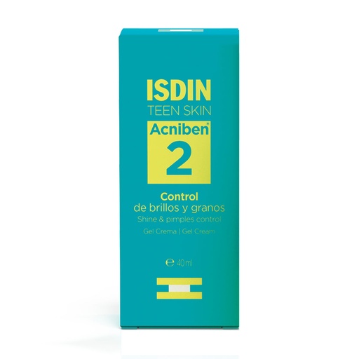 ISDIN ACNIBEN 2 CONTROL BRILLO GEL CREMA FACIAL 40ML