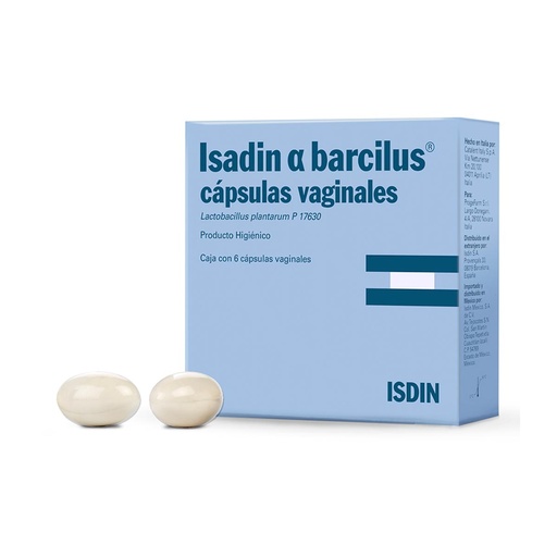 ISDIN BARCILUS CAPSULAS VAGINALES CON 6 