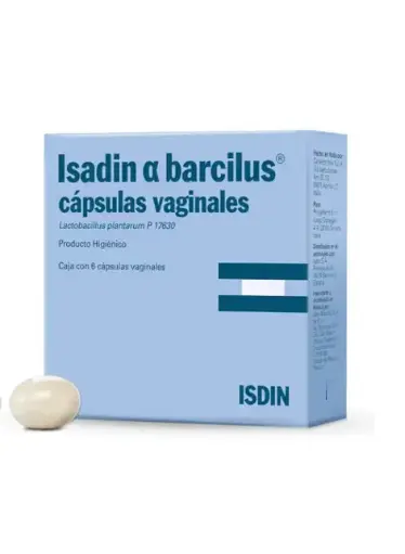 ISDIN BARCILUS CAPSULAS VAGINALES CON 6 