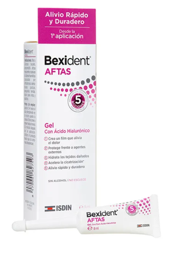 BEXIDENT AFTAS 5 ACCIONES GEL 8ML 