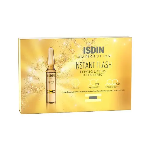 ISDIN INSTANT FLASH EFECTO AMPOLLETA 5X2ML
