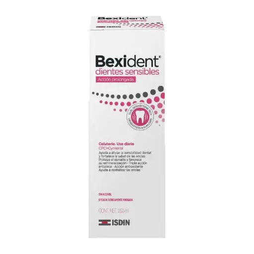 BEXIDENT DIENTES SENSIBLES COLUTORIO ACCION PROLONGADA 250ML