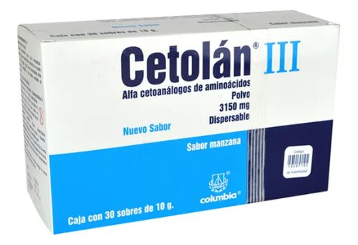 CETOLAN III MANZANA POLVO 10G SOBRES C/30