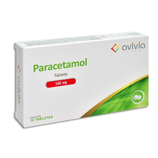 PARACETAMOL AVIVIA 500MG TAB  C/10 (GI) 