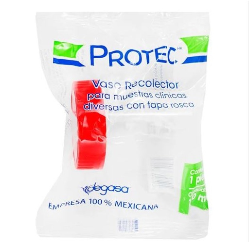 VASO ROSCADO PROTEC 100ML 