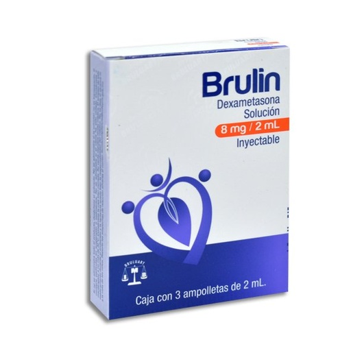 BRULIN 8MG/2ML INYECTABLE C/3 (GI)