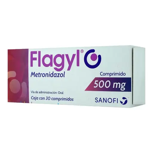 FLAGYL 500MG COMPRIMIDOS CON 30