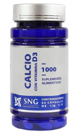CALCIO CON VITAMINA D3 DE 1.3G MAKLEN CAPS C/60