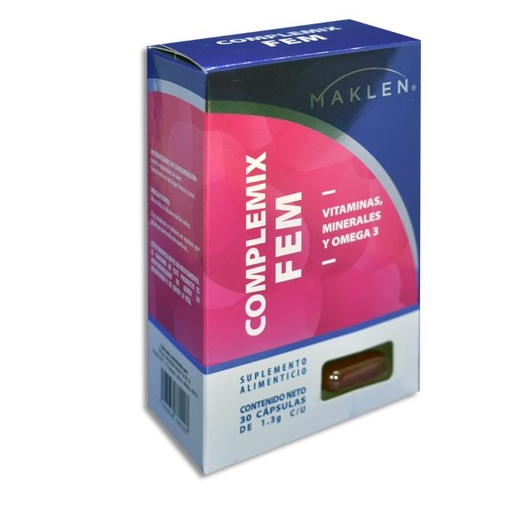 COMPLEMIX FEM CAPSULAS CON 30 * 