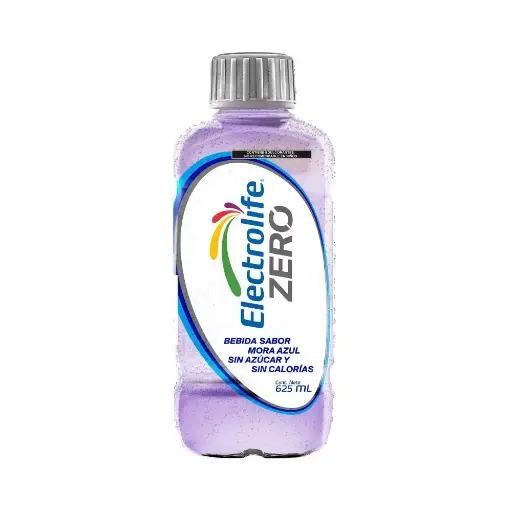 ELECTROLIFE ZERO MORA AZUL 625ML