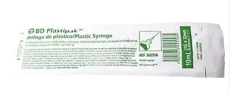 JERINGA BD PLASTIPAK VERDE 10ML C/1
