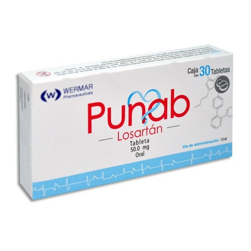 PUNAB 50MG TABLETAS C/30 (GI)