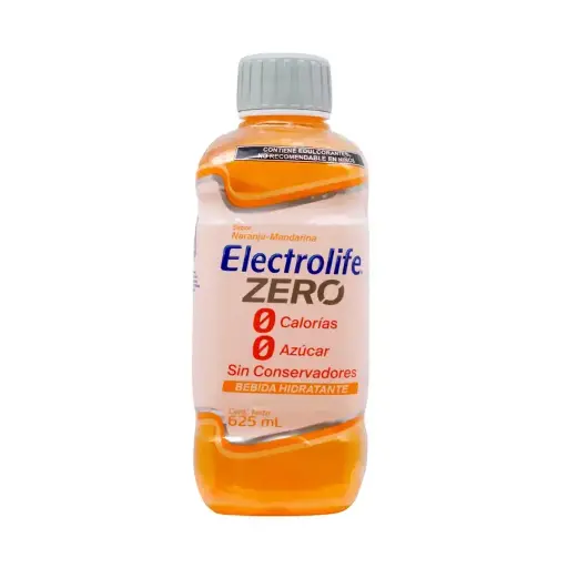 ELECTROLIFE ZERO NARANJA-MANDARINA 625ML