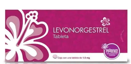 LEVONORGESTREL PRUDENCE 1.5MG TABLETAS C/1