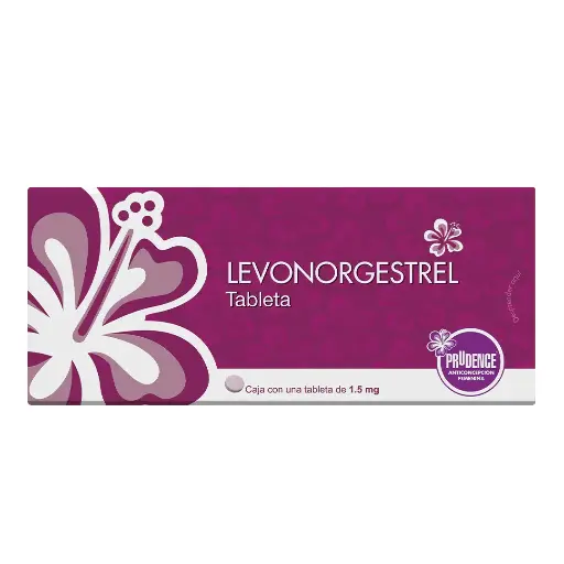 LEVONORGESTREL PRUDENCE 1.5MG TABLETAS CON 1