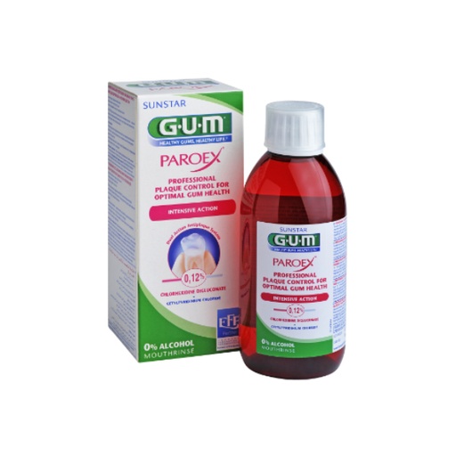 ENJUAGUE BUC GUM PAROEX 0% ALCOHOL FRASCO 300ML