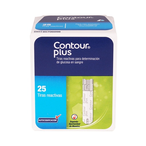 CONTOUR PLUS TIRAS CON 25