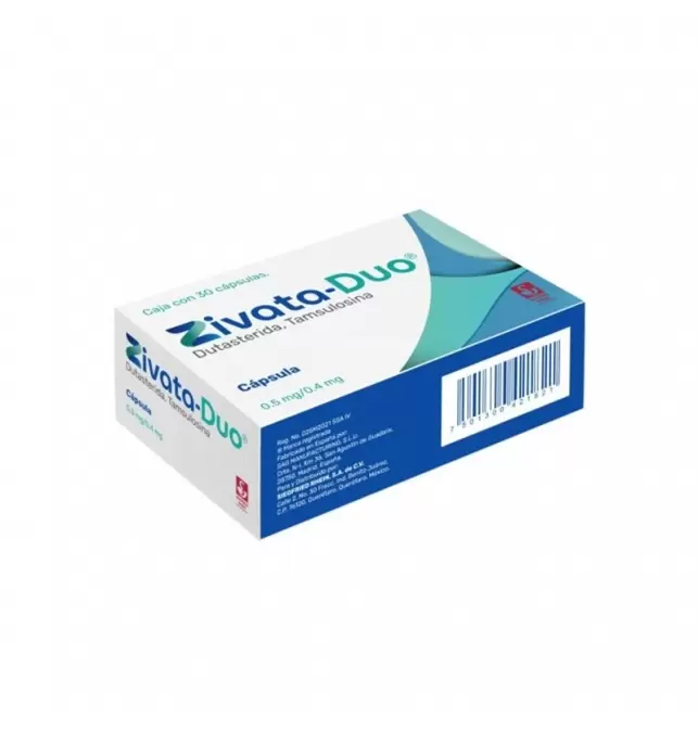 ZIVATA-DUO 0.5/0.4MG CAPSULAS CON 30