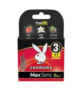 PRESERVATIVO PLAYBOY PASSION MIX C/3 *
