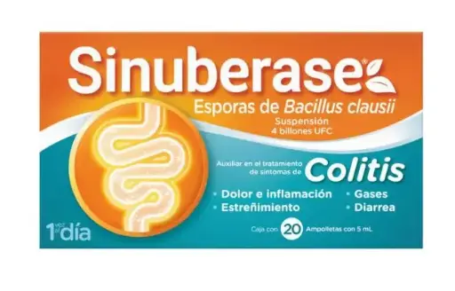 SINUBERASE COLITIS 5ML AMPULA ORAL C/20