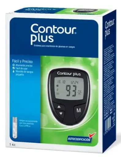 CONTOUR PLUS GLUCOMETRO KIT