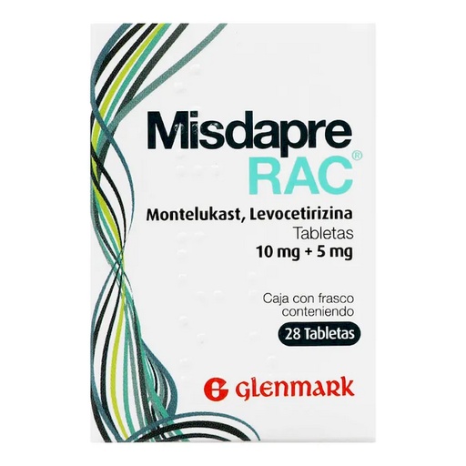MISDAPRE RAC 10/5MG TABLETAS CON 28