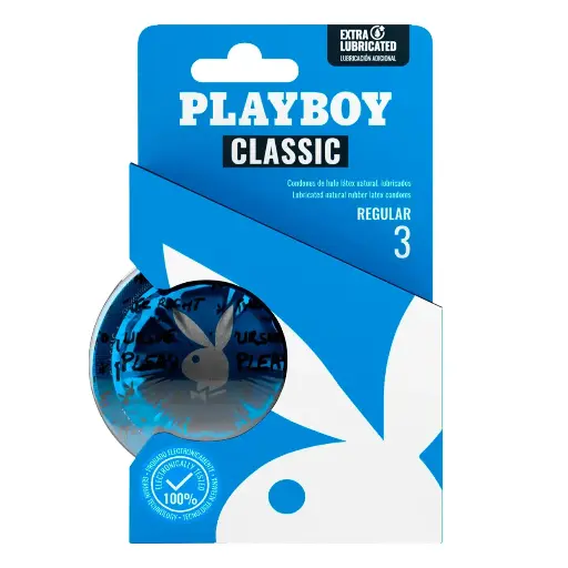 CONDON PLAYBOY CLASICO CON 3