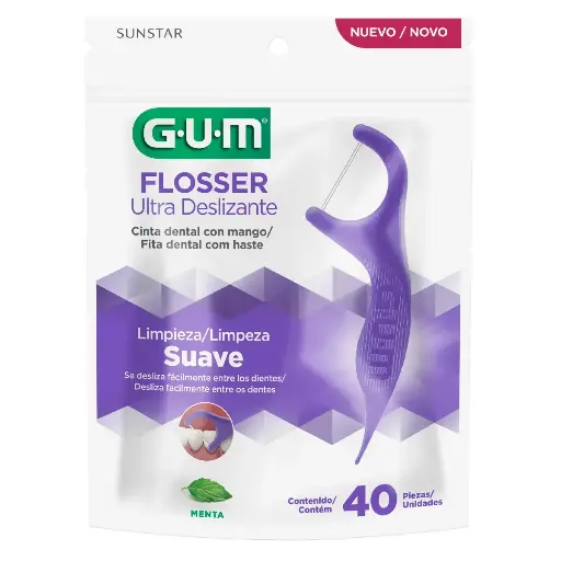 PALILLOS GUM CON HILO DENT MTA 40