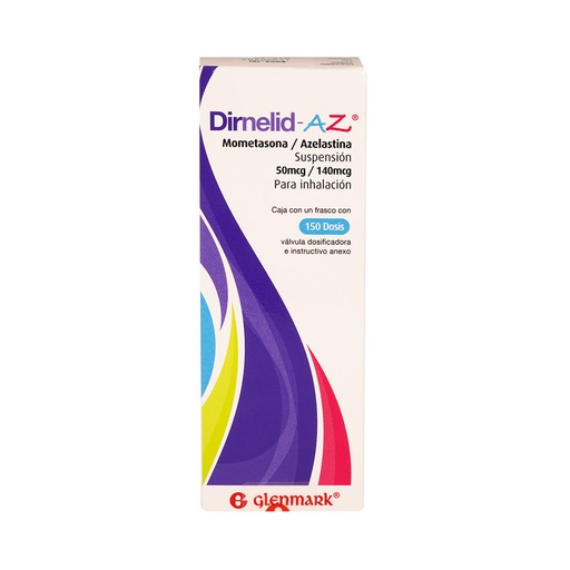 DIRNELID-AZ 50/140MCG DOSIS CON 150