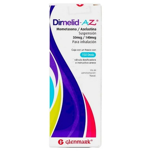 DIRNELID-AZ 50/140MCG DOSIS CON 150