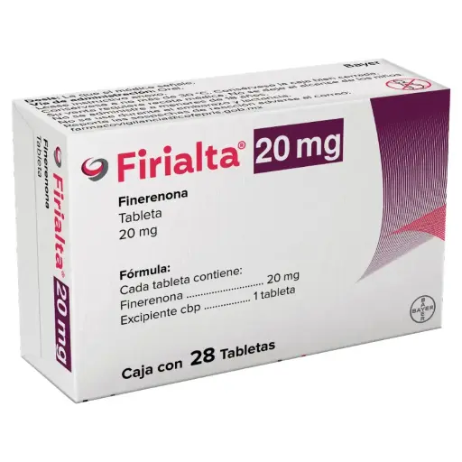 FIRIALTA 20MG TABLETAS CON 28